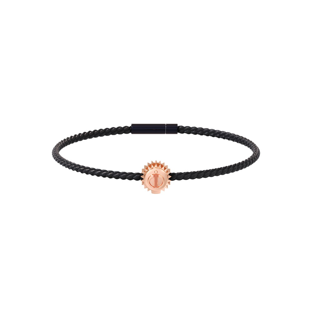 Winder of Love Crown 9 Bracelet - 18K Rose Gold