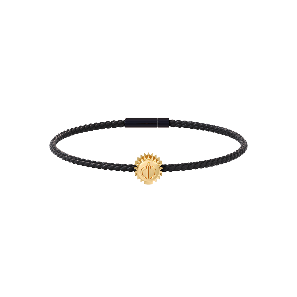 Winder of Love Crown 9 Bracelet - 18K Yellow Gold