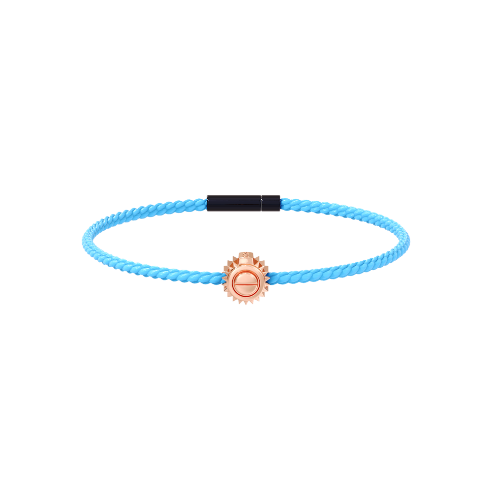 Winder of Love Crown 9 Bracelet - 18K Rose Gold