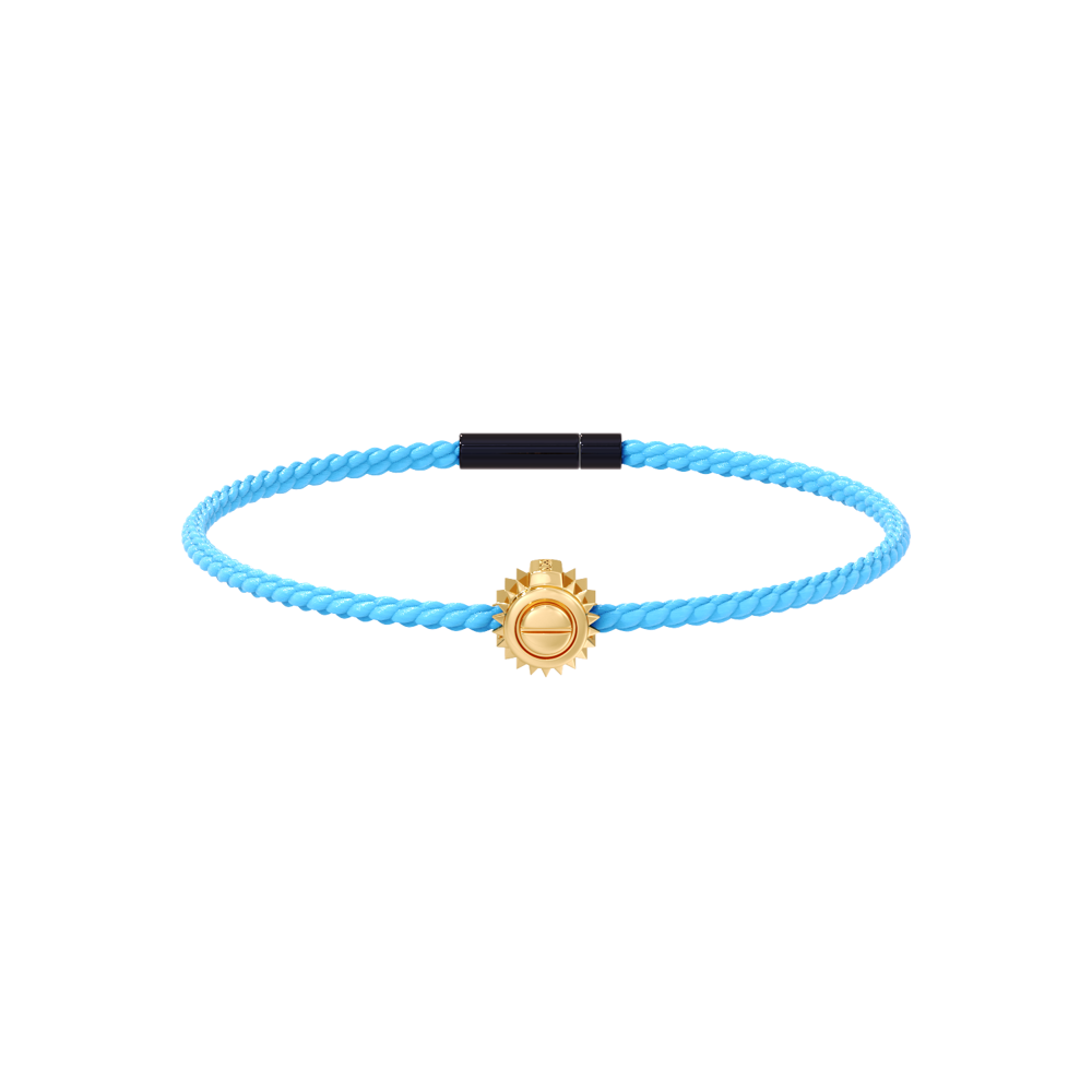 Winder of Love Crown 9 Bracelet - 18K Yellow Gold