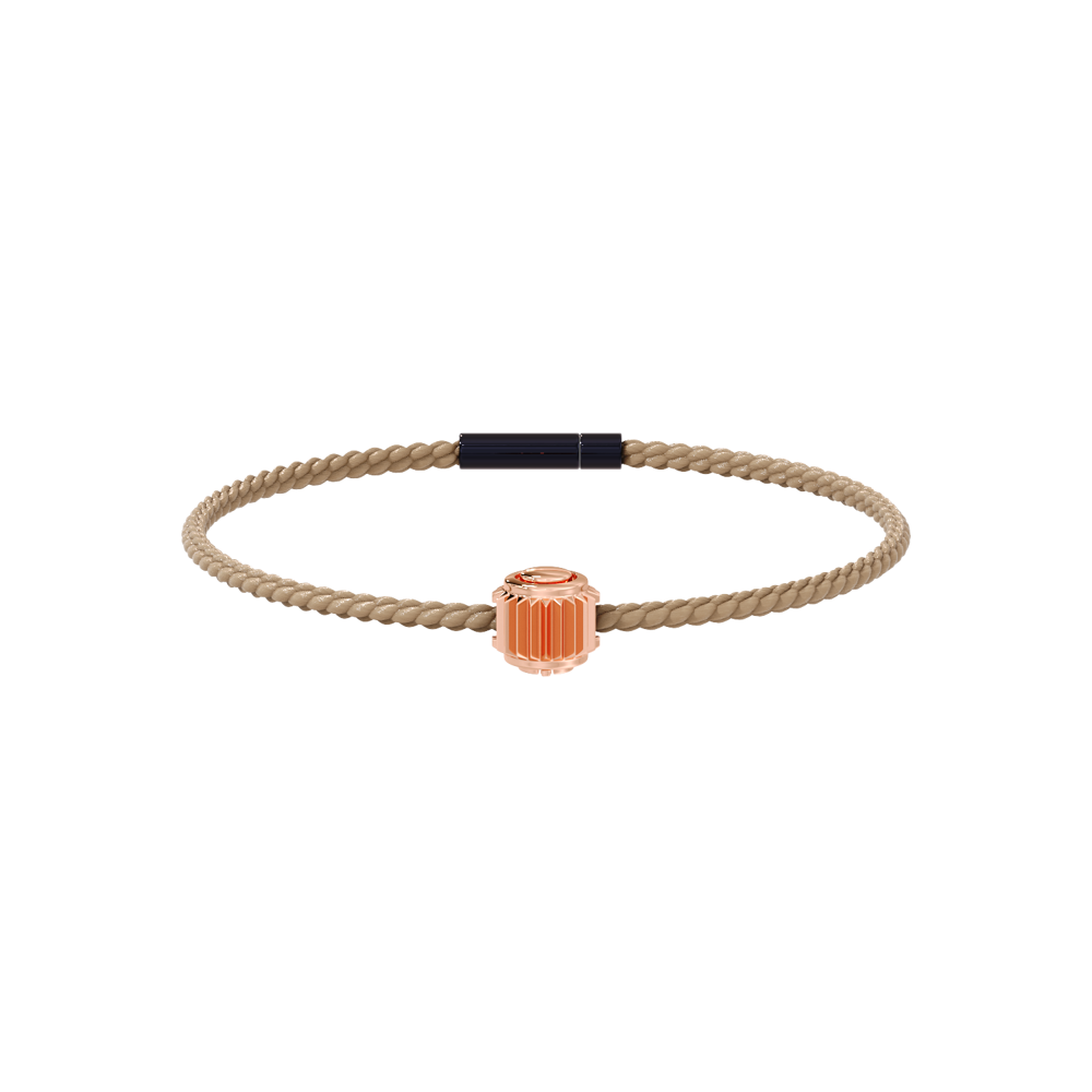 Winder of Love Crown 9 Bracelet - 18K Rose Gold - Golden Sand