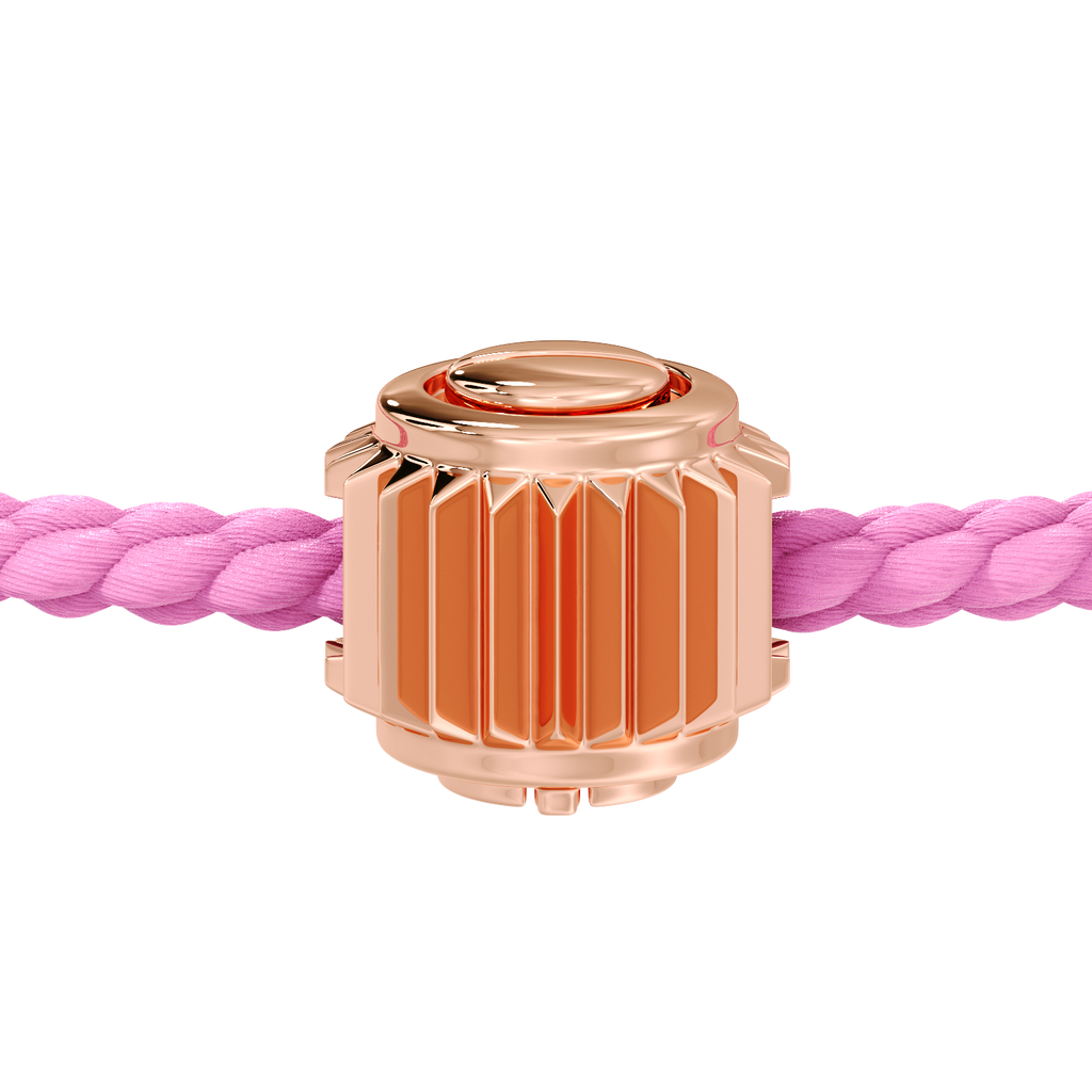 Winder of Love Crown 9 Bracelet - 18K Rose Gold - Pink