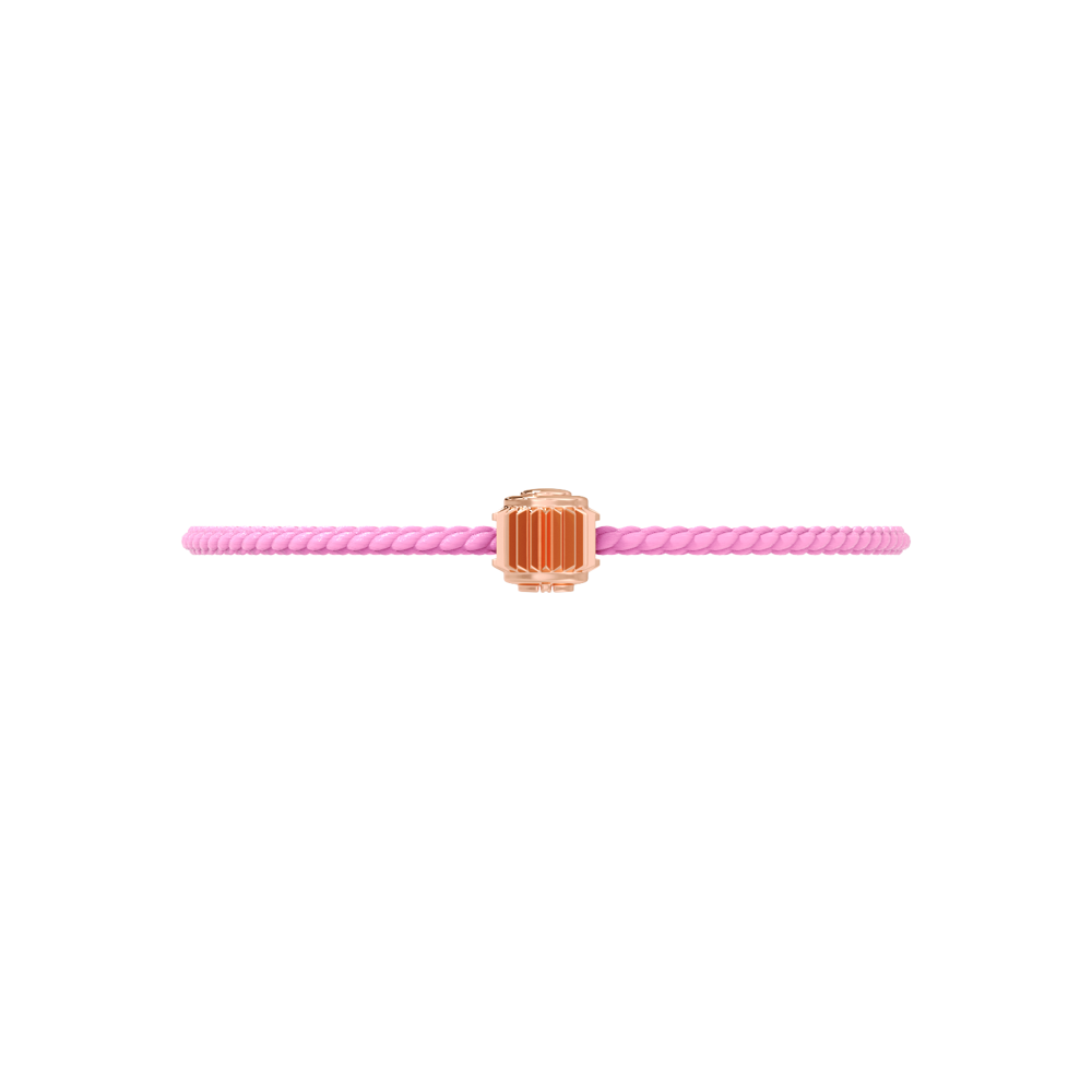 Winder of Love Crown 9 Bracelet - 18K Rose Gold - Pink