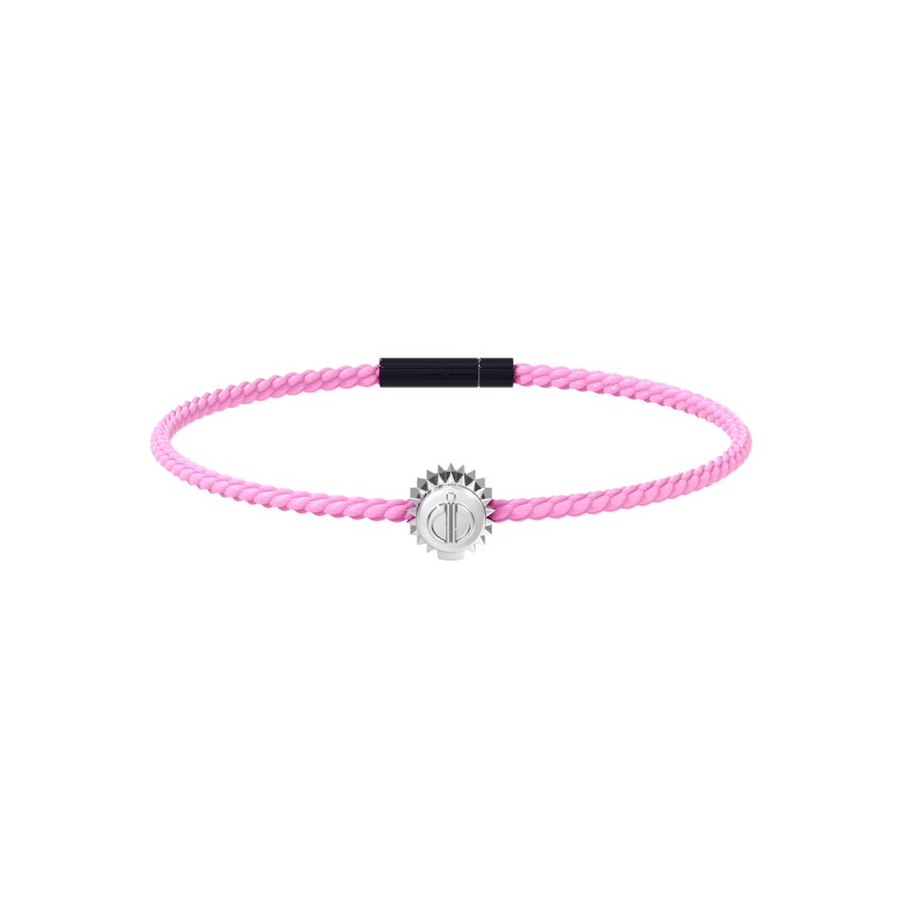 Winder of Love Crown 9 Bracelet - 18K White Gold