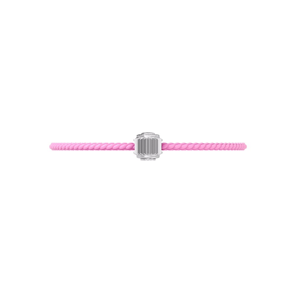 Winder of Love Crown 9 Bracelet - 925 Sterling Silver - Pink