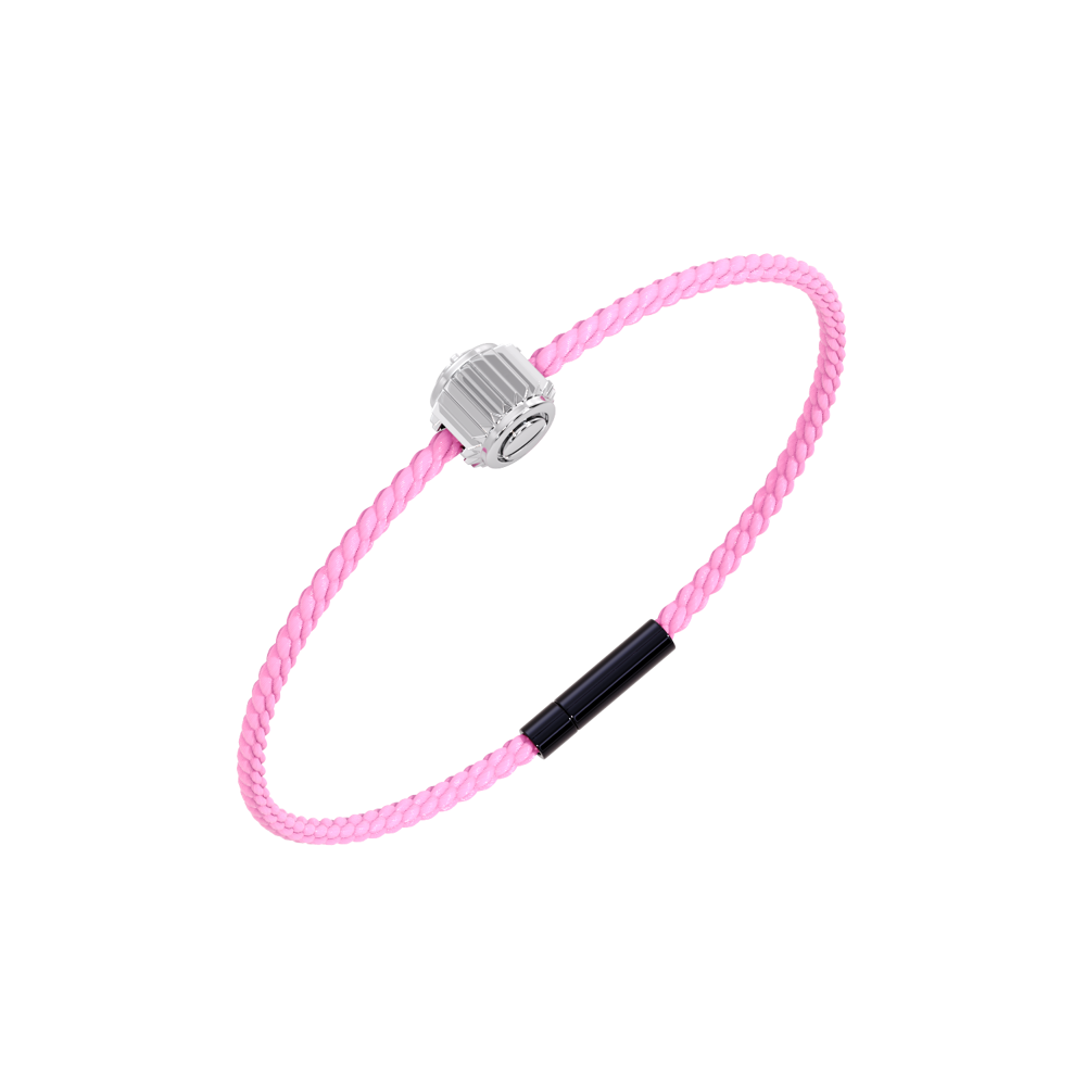 Winder of Love Crown 9 Bracelet - 18K White Gold