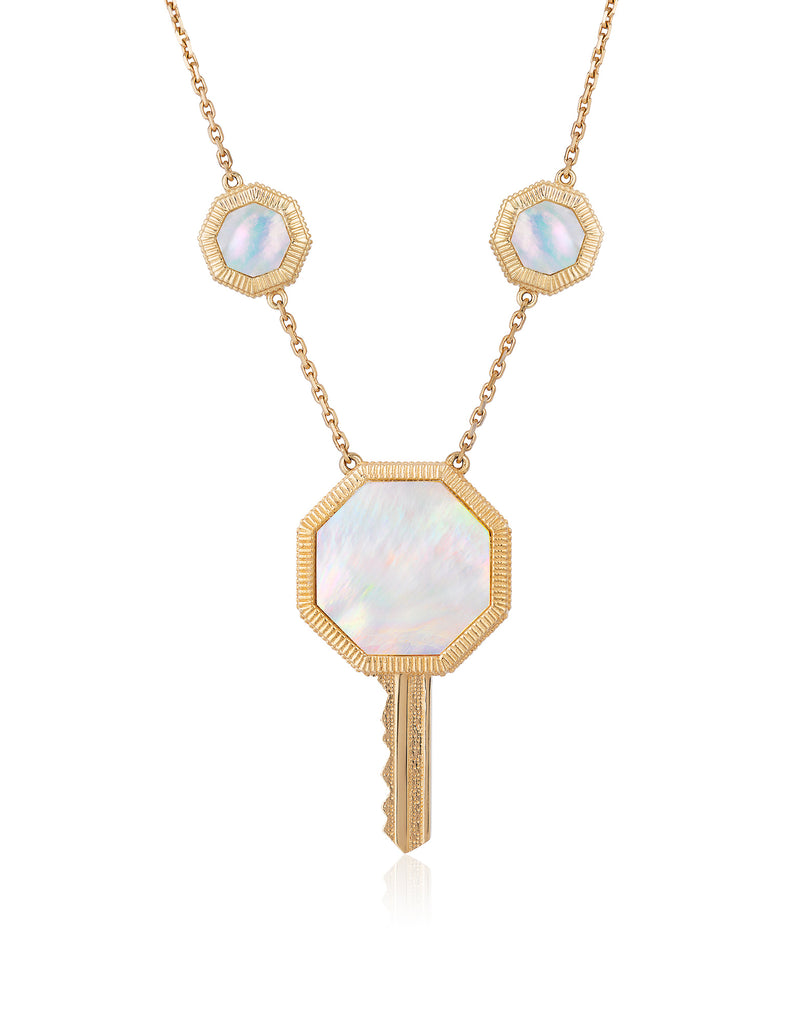 Day & Night Key Love Necklace