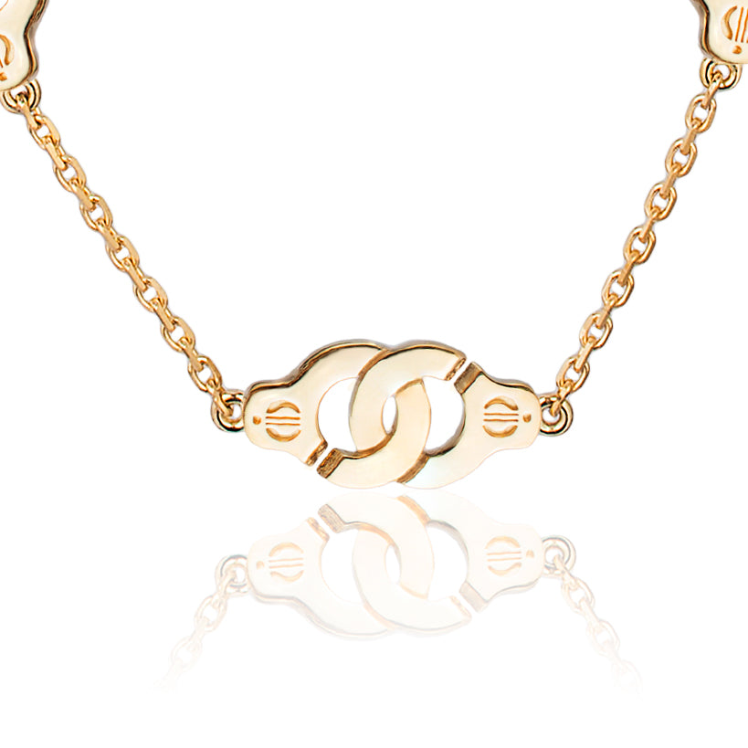 The Aphrodite Cuffs of Love Necklace 18 Cuffs Motifs