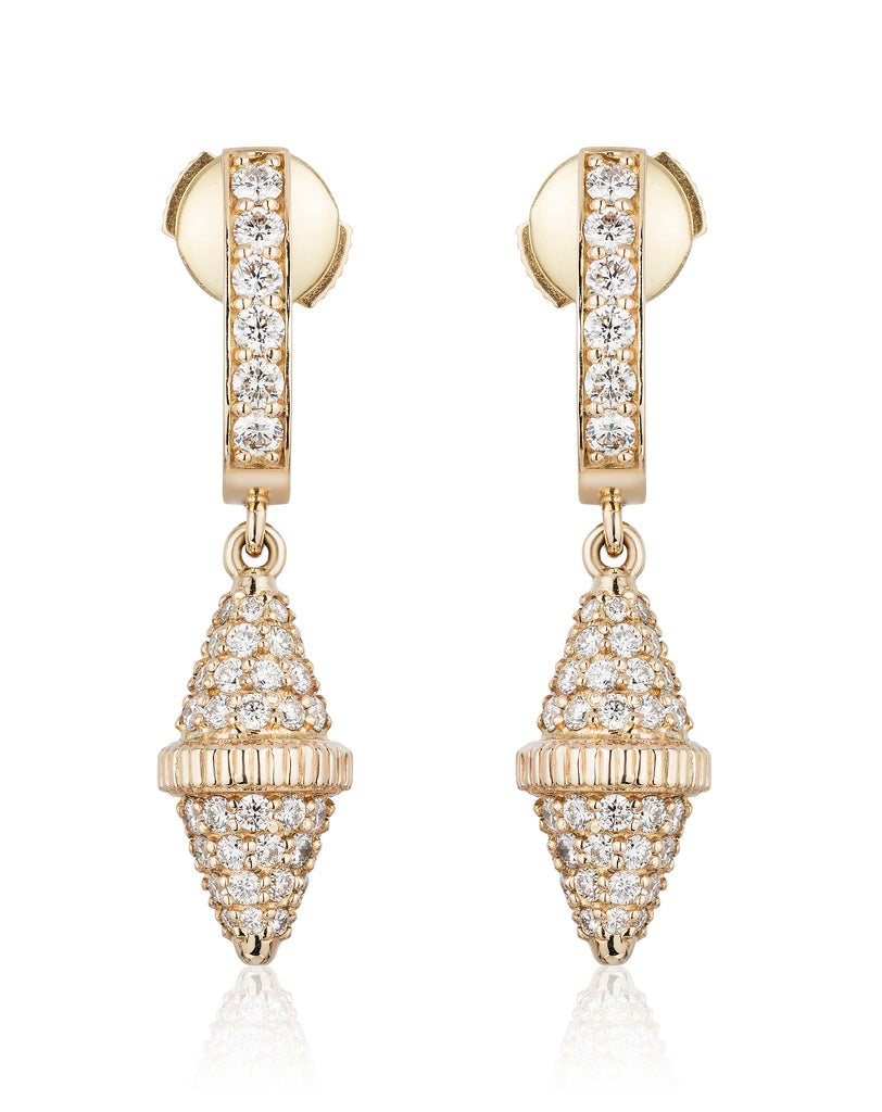 Golden Iconec Earrings