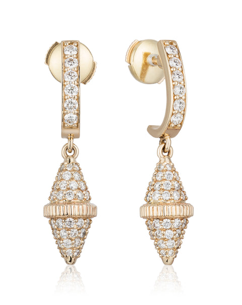 Golden Iconec Earrings