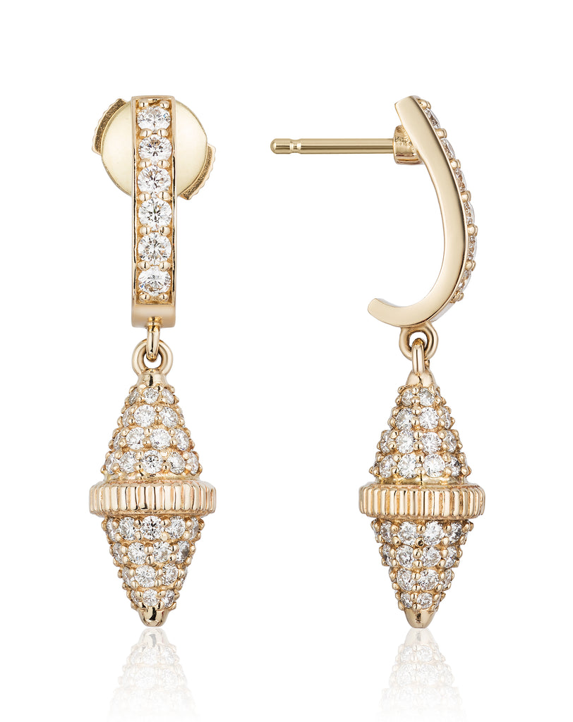 Golden Iconec Earrings