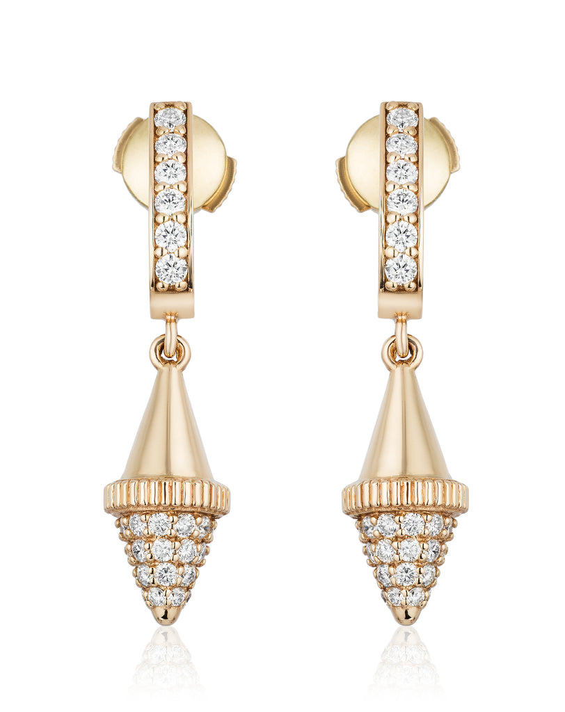 Golden Iconec Earrings