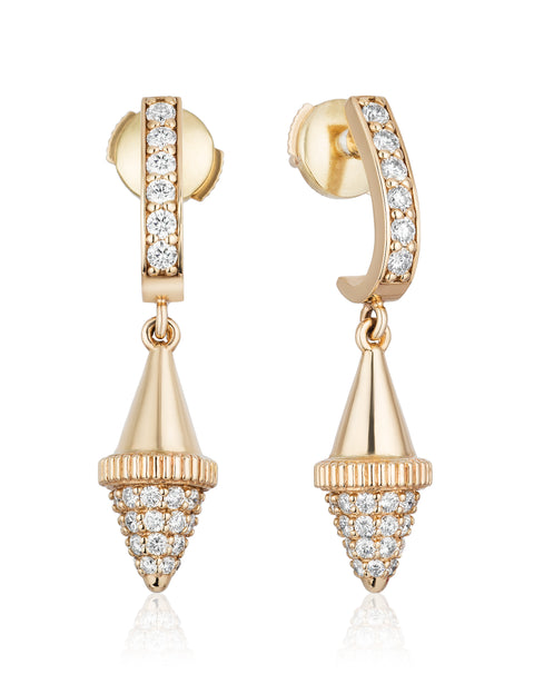 Golden Iconec Earrings