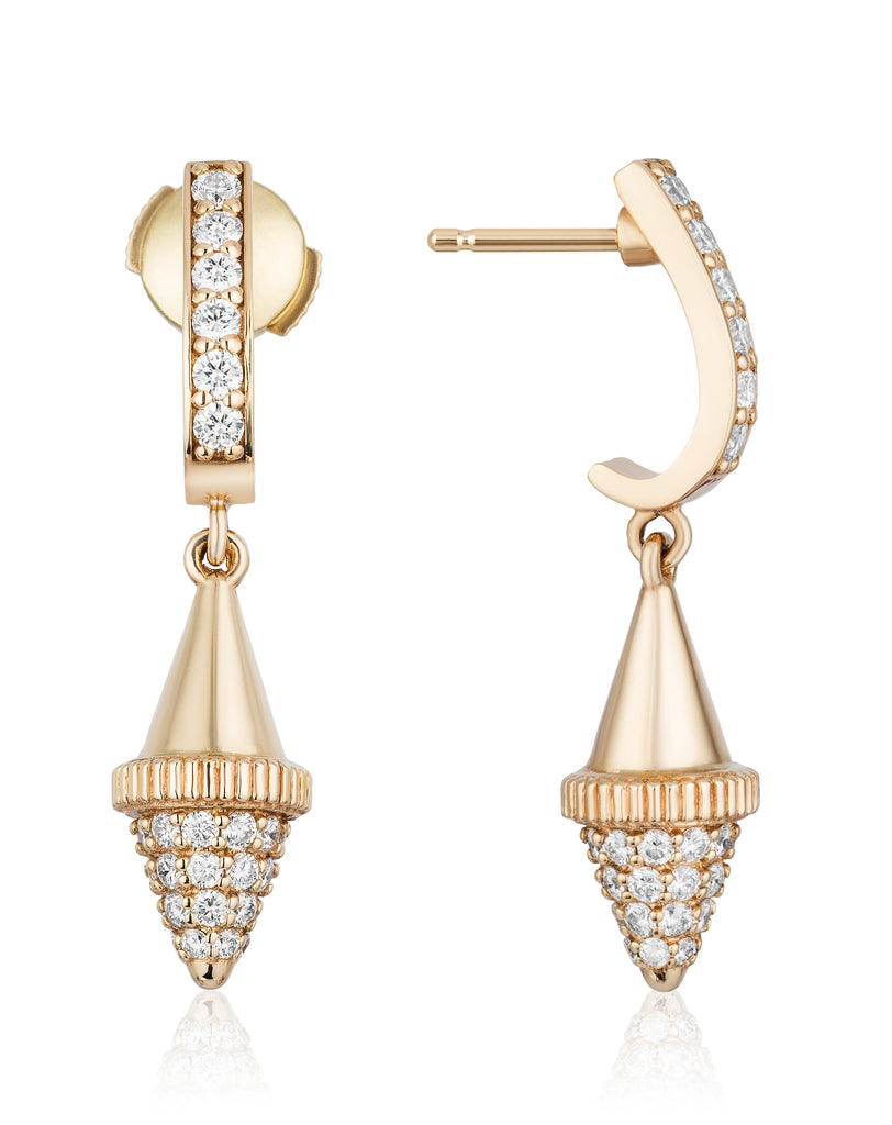 Golden Iconec Earrings