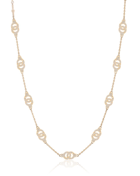 The Aphrodite Cuffs of Love  Necklace - 10 Cuff