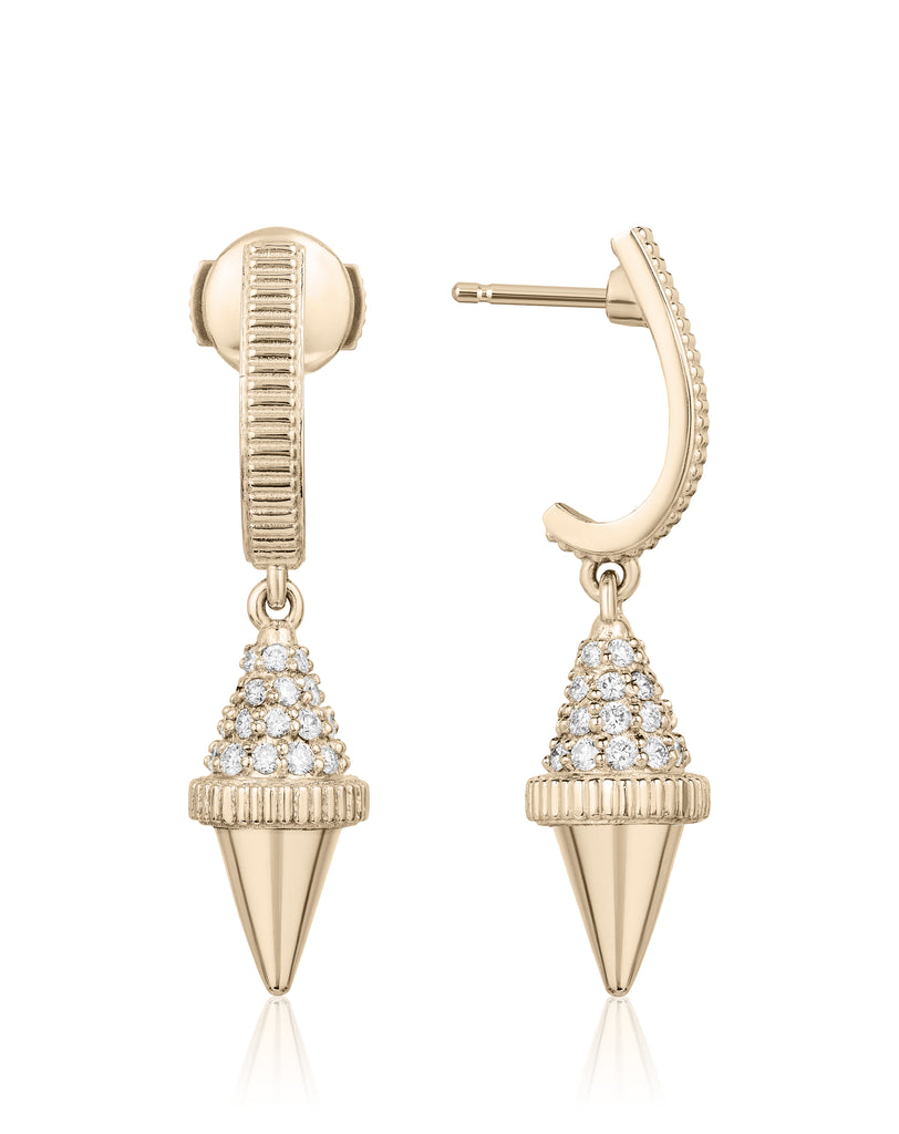 Golden Iconec Earring