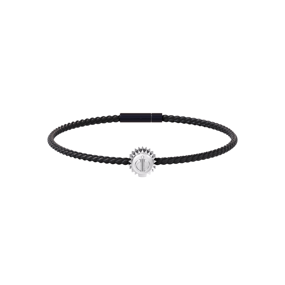 Winder of Love Crown 9 Bracelet - 925 Sterling Silver