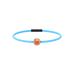 Winder of Love Crown 9 Bracelet - 18K Rose Gold - Sky Blue