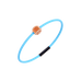 Winder of Love Crown 9 Bracelet - 18K Rose Gold - Sky Blue