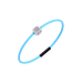 Winder of Love Crown 9 Bracelet - 925 Sterling Silver - Sky Blue