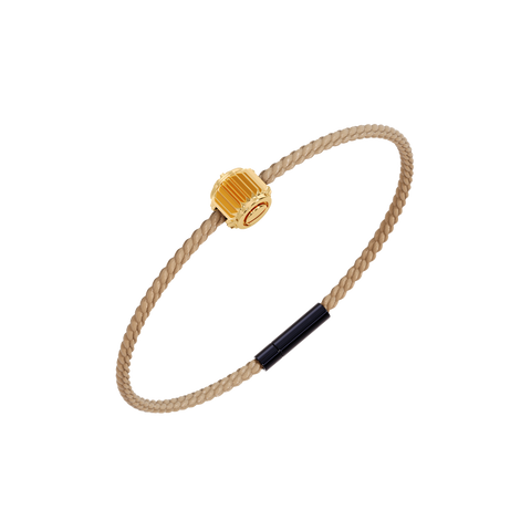 Winder of Love Crown 9 Bracelet - 18K Yellow Gold - Golden Sand