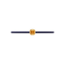 Winder of Love Crown 9 Bracelet - 18K Yellow Gold - Navy Blue
