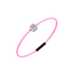 Winder of Love Crown 9 Bracelet - 925 Sterling Silver - Pink