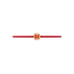 Winder of Love Crown 9 Bracelet - 18K Rose Gold - Rye Red