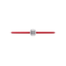 Winder of Love Crown 9 Bracelet - 18K White Gold - Rye Red