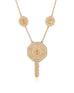 Day & Night Key Necklace in Yellow Gold