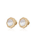 Octaday Earrings in Yellow Gold