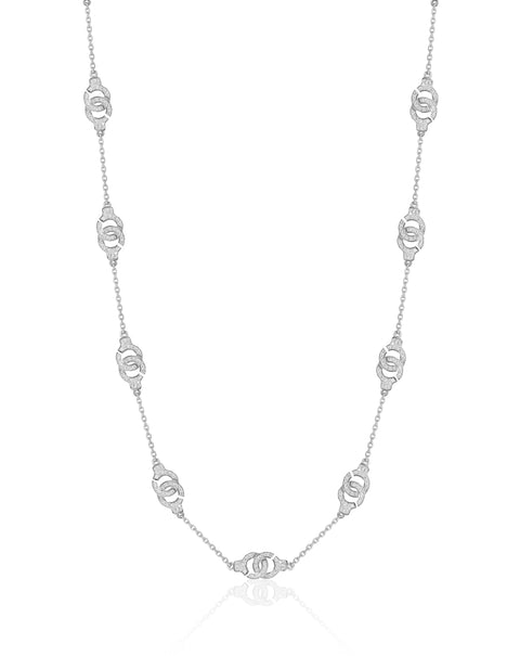 The Hedone 10 Cuff Necklace with Diamonds