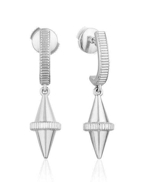 Golden Iconec Earrings in White Gold