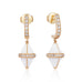 Tresor Iconec Earring Set with Diamonds (White)
