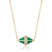 Tresor Iconec Pendant with Diamonds (Green)