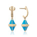 Tresor Iconec Earring Set (Turquoise)