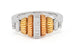 Iconec Tricolor Gold Ring in White Gold