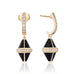 Tresor Iconec Earring Set with Diamonds (Onyx)